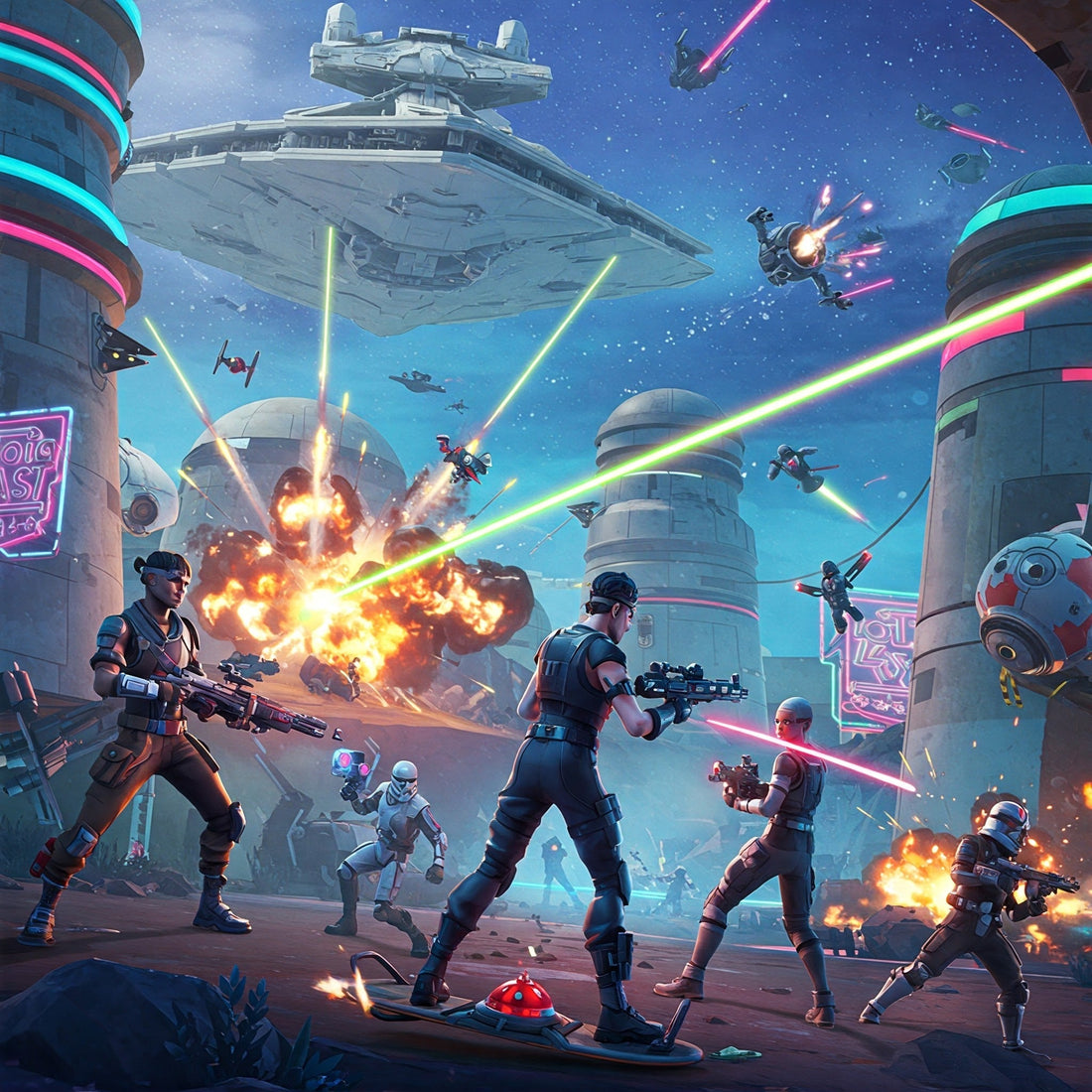 Guide: Fortnite StarWars Galactic Battle Royale Tips and Tricks