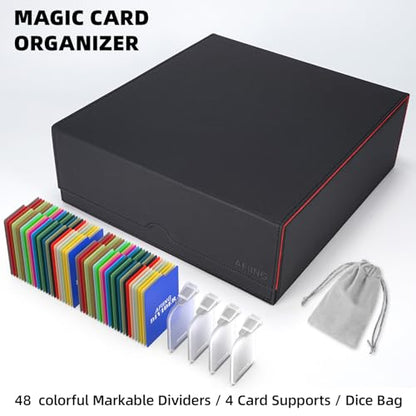 4 Row Trading Card Storage Box Supports 3000+ Capacity