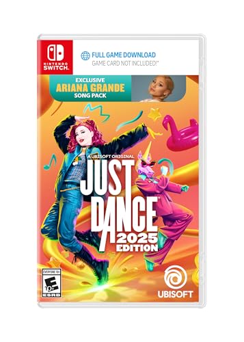 Just Dance 2025 Nintendo Switch Limited Edition Code In Box