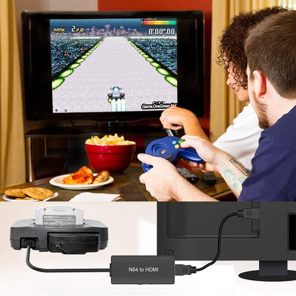 YDF N64 to HDMI Converter Adapter Plug and Play