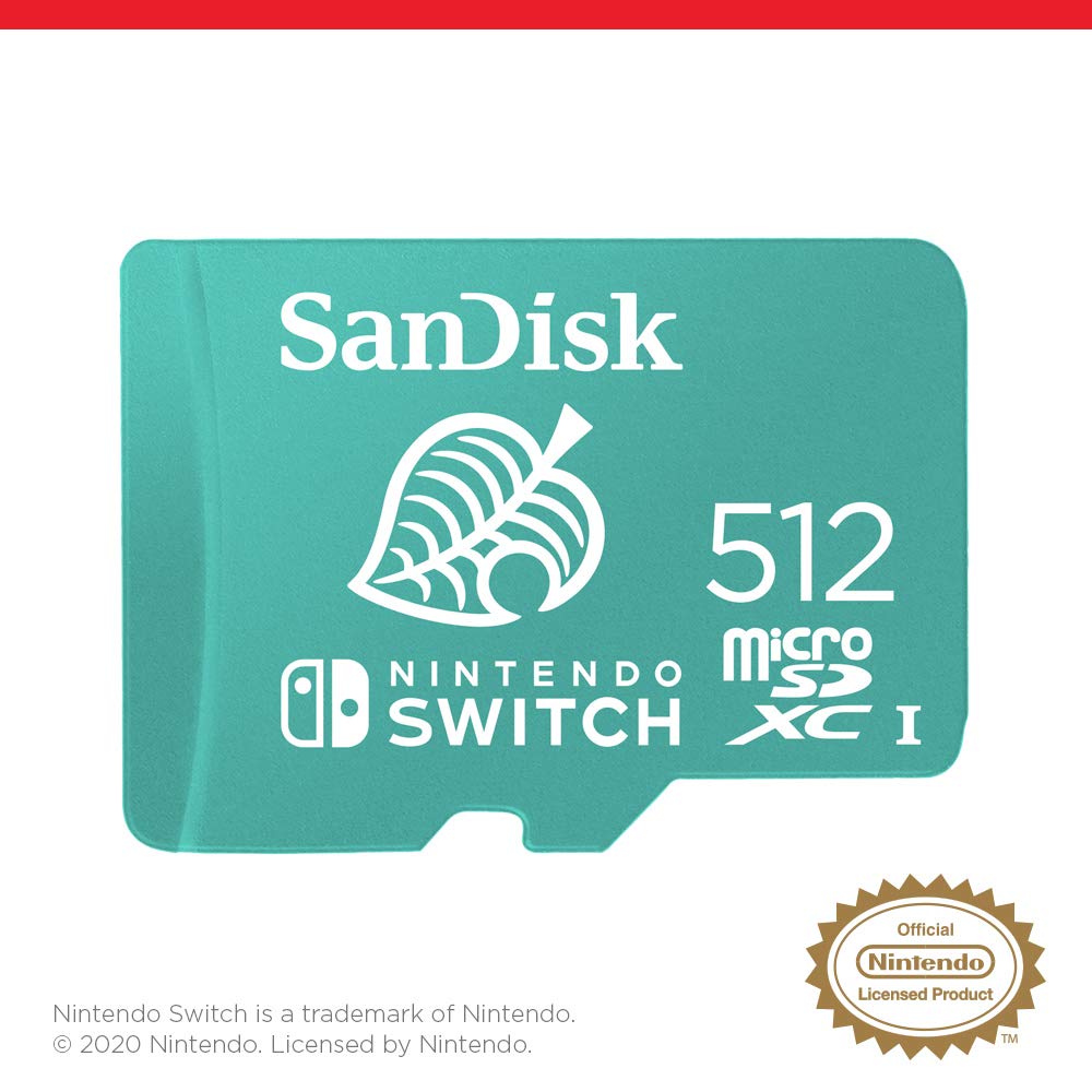 SanDisk 128GB microSDXC Card Licensed for Nintendo Switch