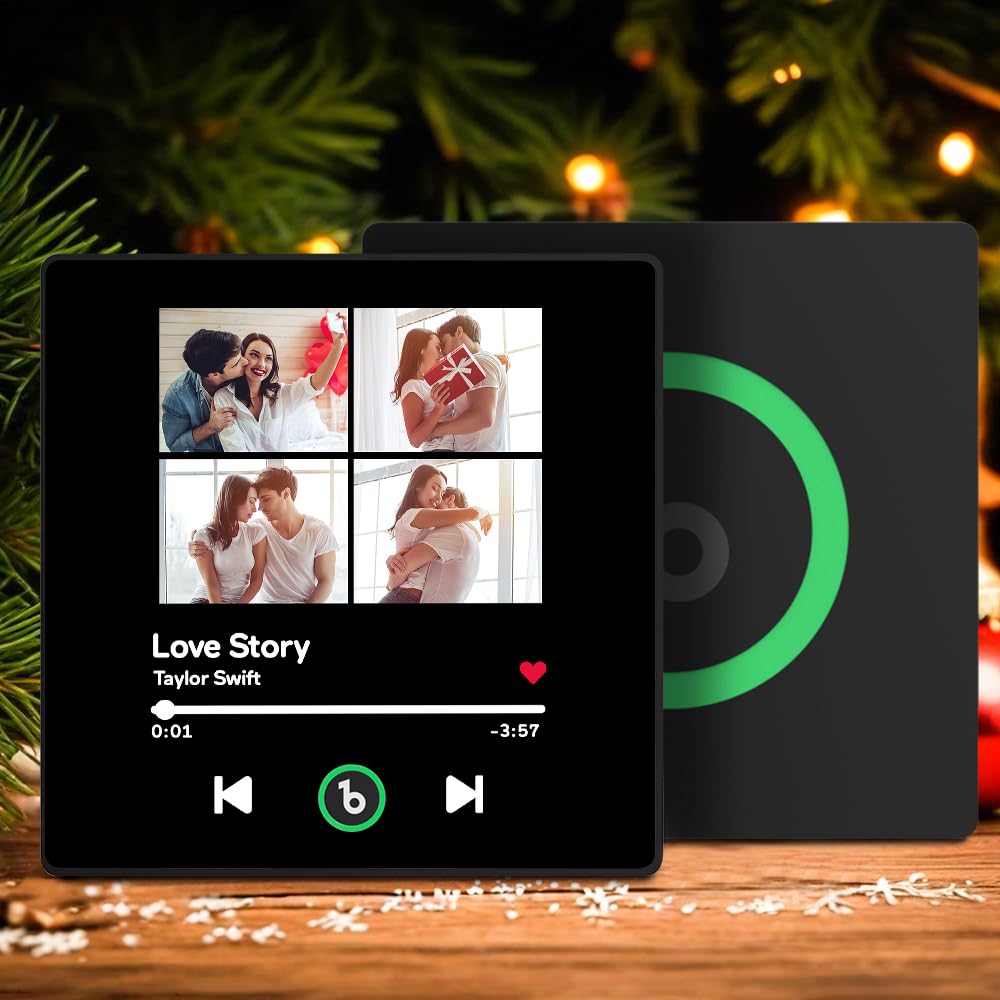 Spotify Fridge Magnet Plaque Plays Songs Shows Photo