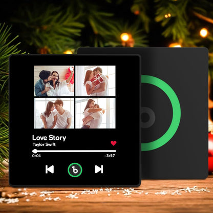 Spotify Fridge Magnet Plaque Plays Songs Shows Photo