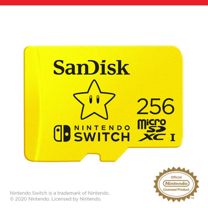 SanDisk 128GB microSDXC Card Licensed for Nintendo Switch