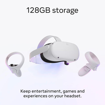 Meta Quest 2 — Advanced All-In-One Virtual Reality Headset — 128 GB