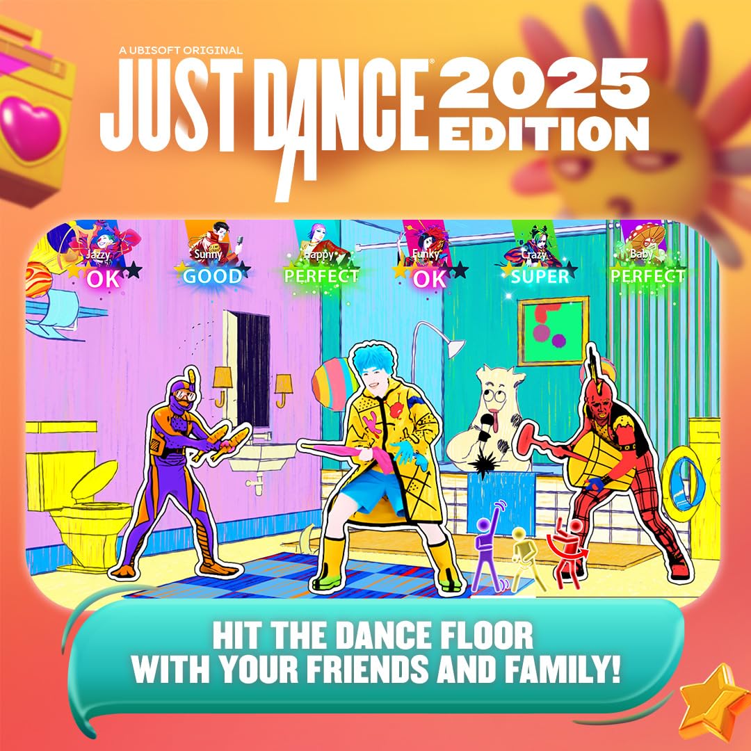 Just Dance 2025 Nintendo Switch Limited Edition Code In Box