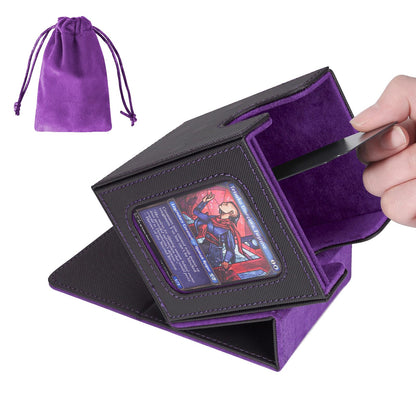 Card Deck Box for 100 Double Sleeved Cards