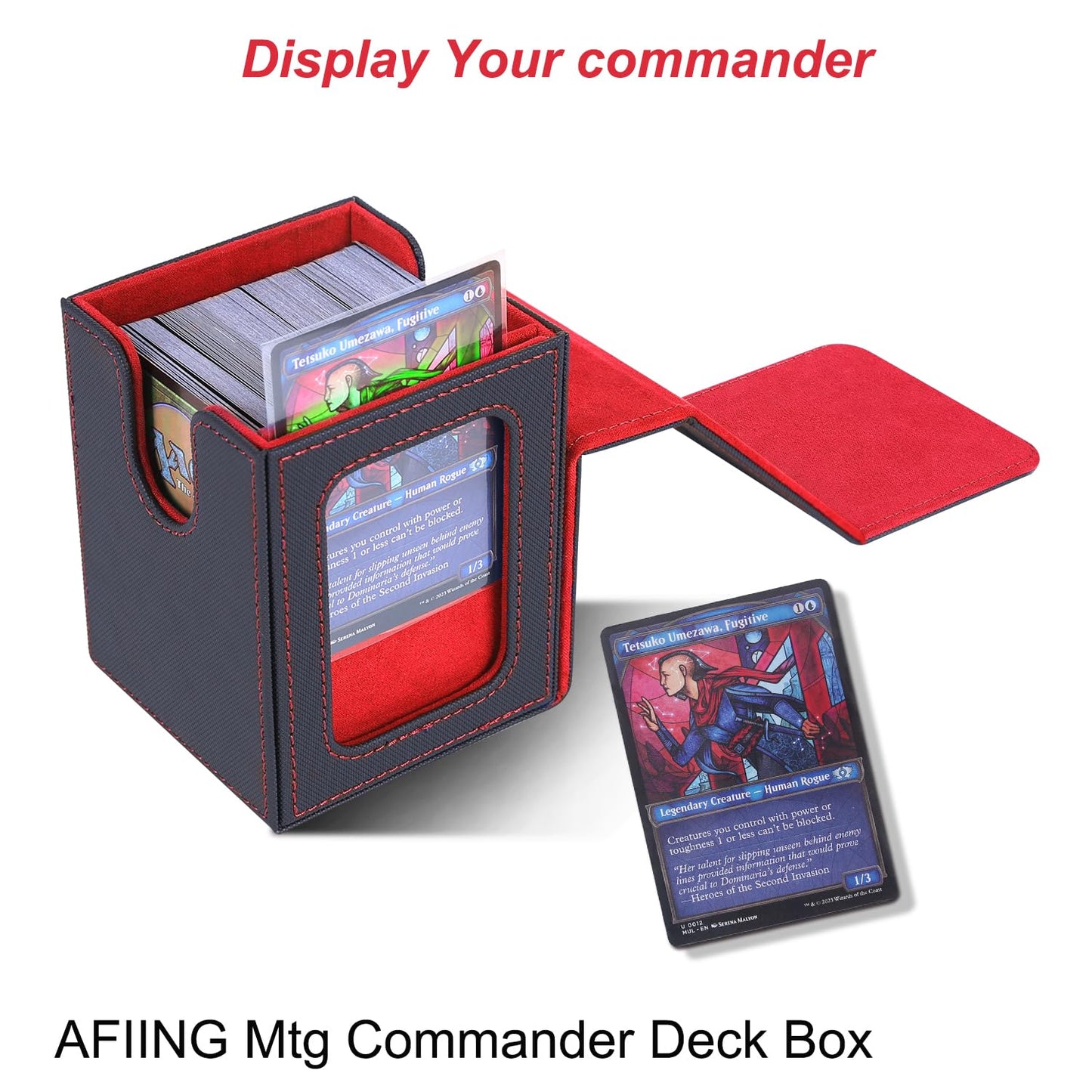 Card Deck Box for 100 Double Sleeved Cards