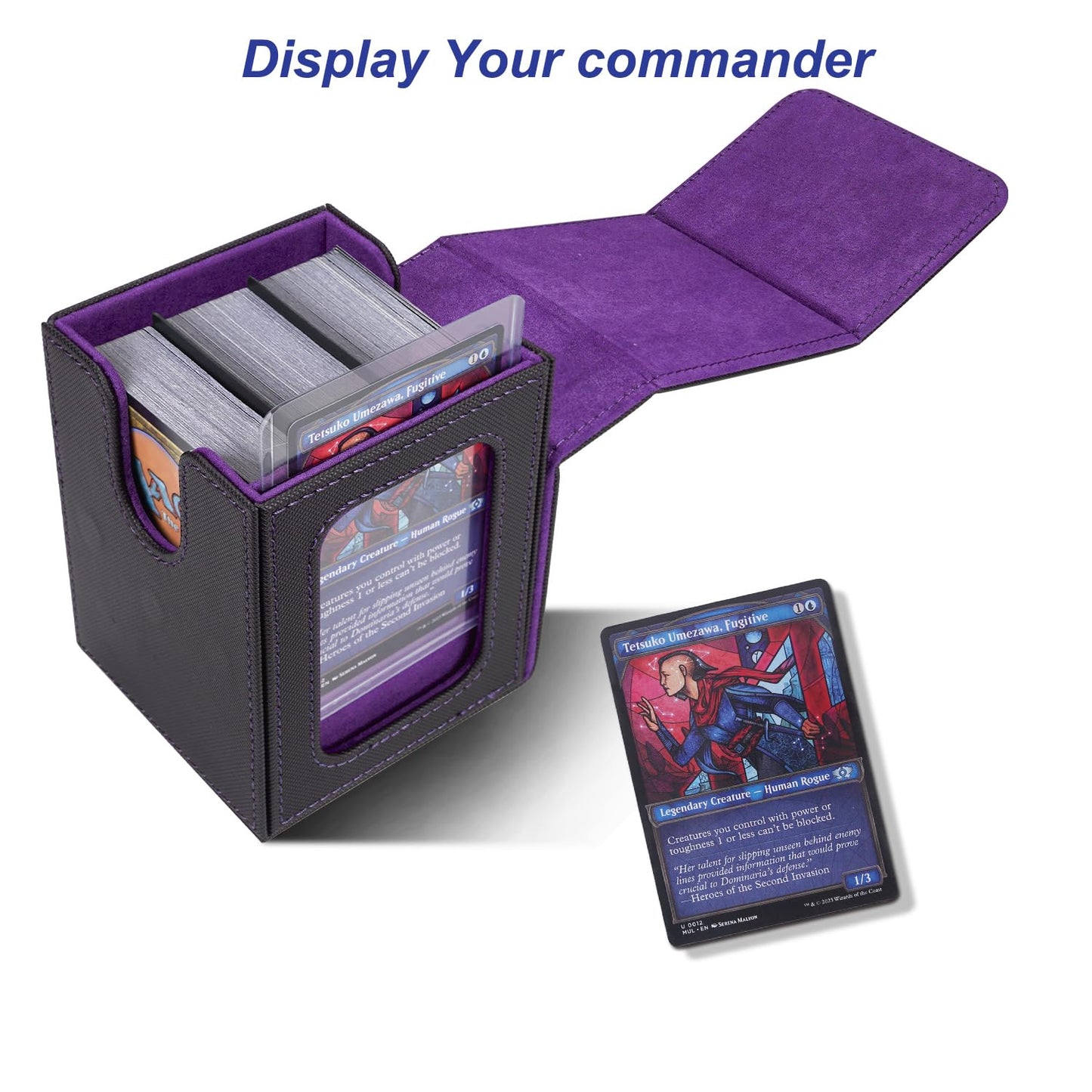 Card Deck Box for 100 Double Sleeved Cards