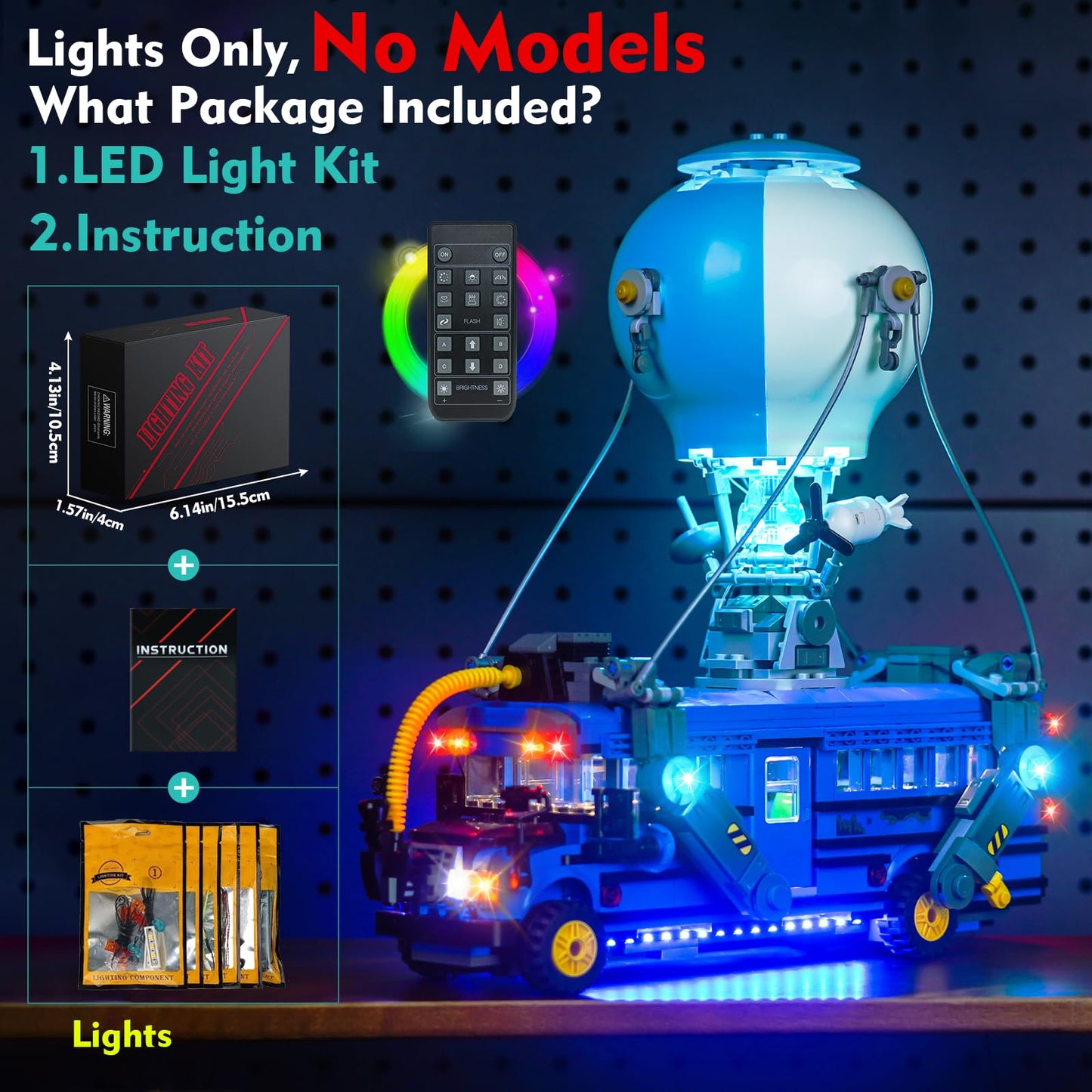 LEGO FORTNITE Battle Bus LED Light Kit