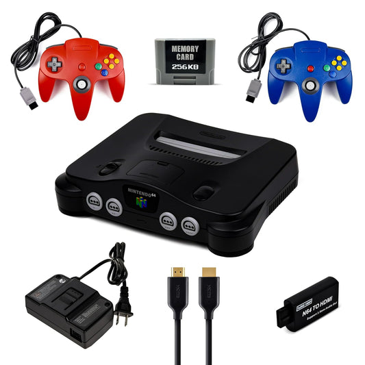 Nintendo 64 Console Premium Bundle Amazon Renewed