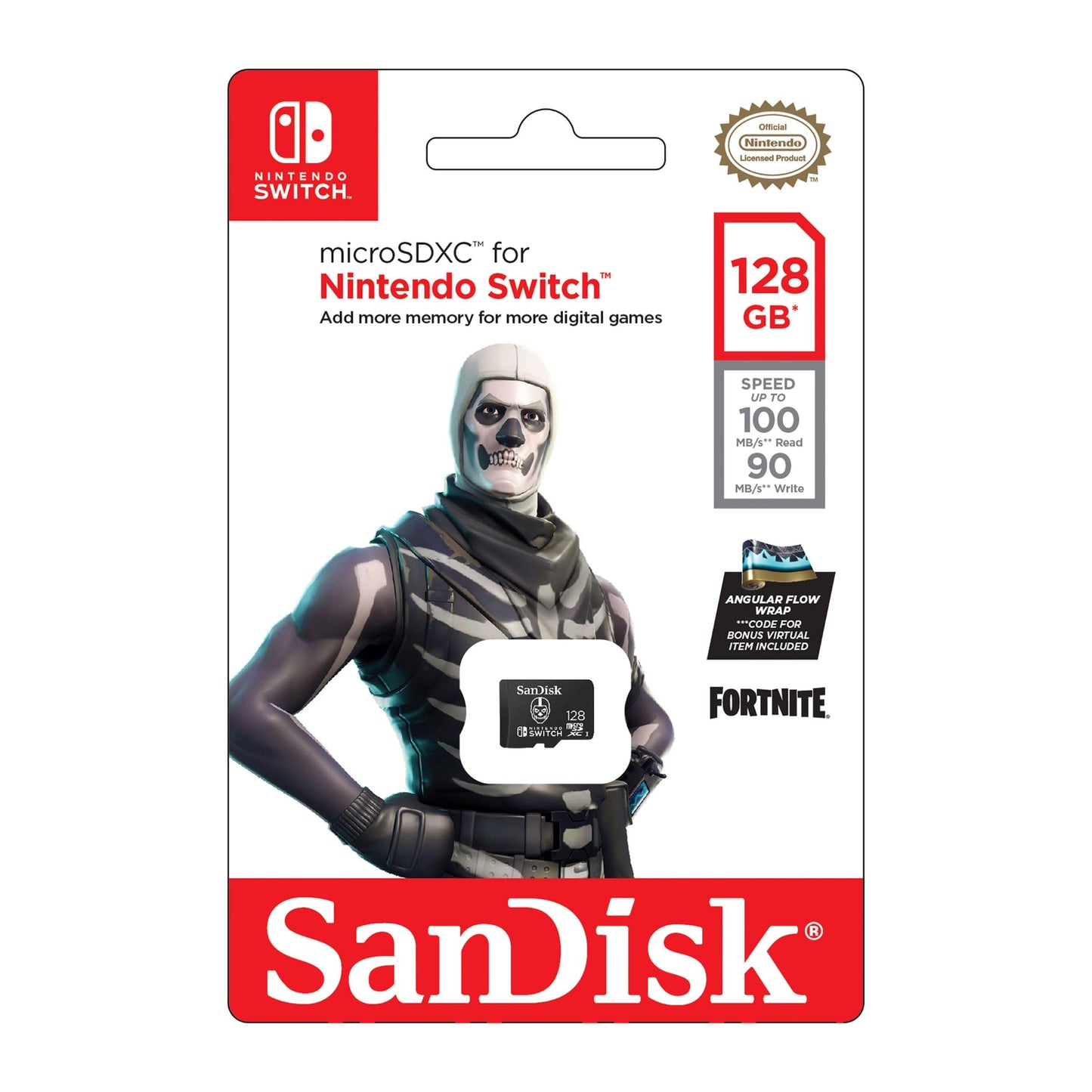 SanDisk 128GB microSDXC Card Licensed for Nintendo Switch