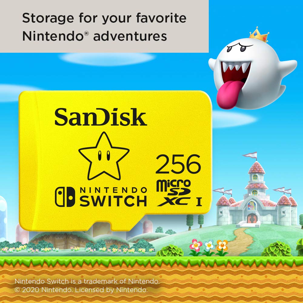 SanDisk 128GB microSDXC Card Licensed for Nintendo Switch