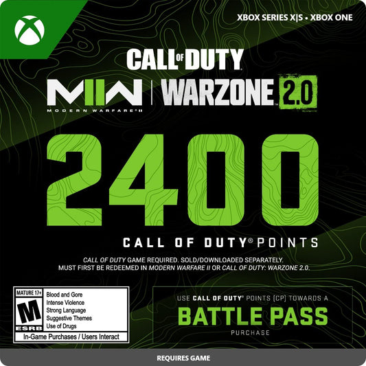 Call of Duty Points Xbox Digital Code