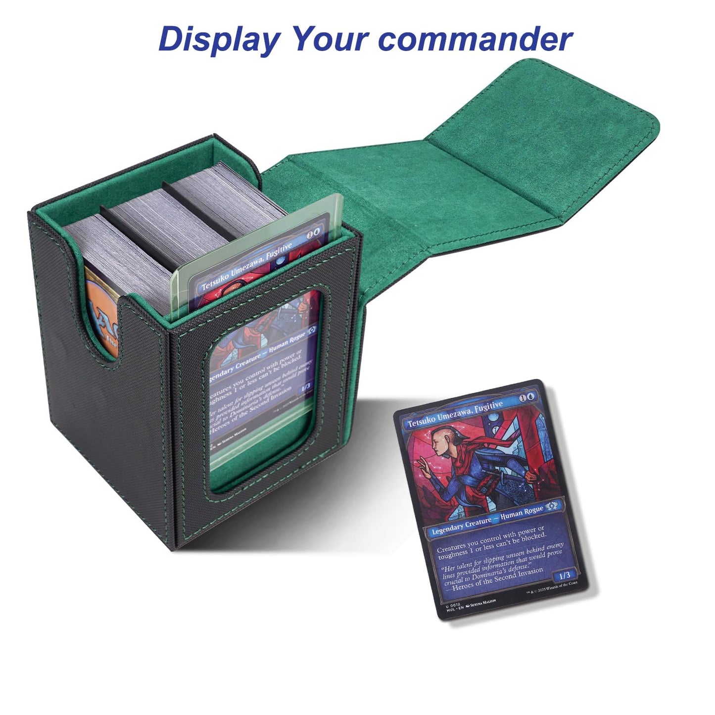 Card Deck Box for 100 Double Sleeved Cards