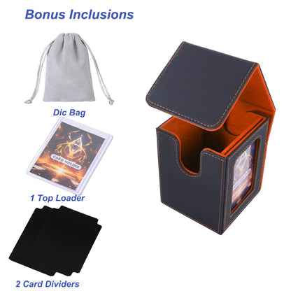 Card Deck Box for 100 Double Sleeved Cards