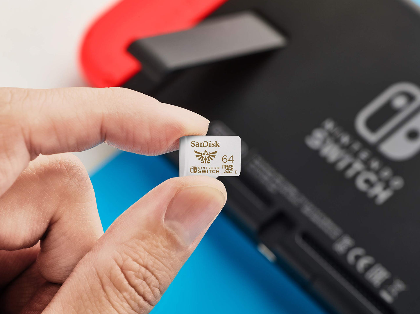 SanDisk 128GB microSDXC Card Licensed for Nintendo Switch