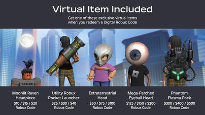 Roblox Digital Gift Code for Robux