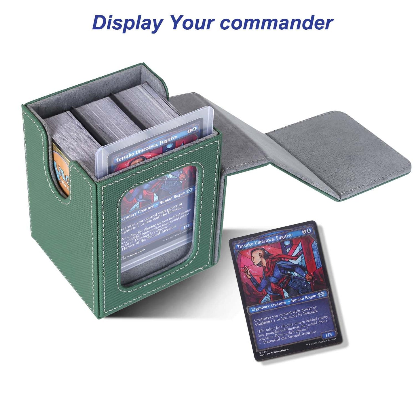 Card Deck Box for 100 Double Sleeved Cards