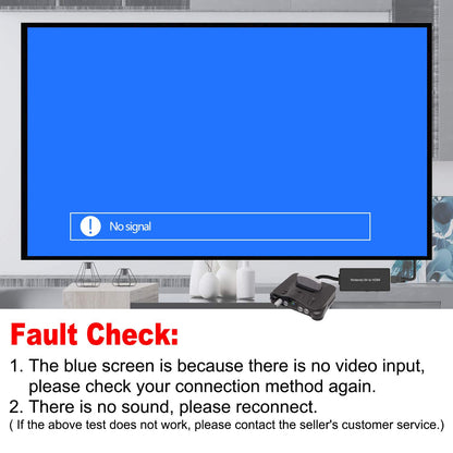 YDF N64 to HDMI Converter Adapter Plug and Play