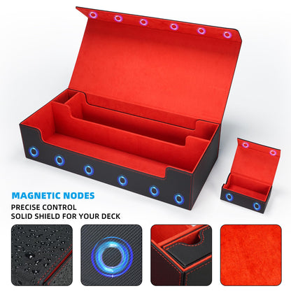 Card Deck Box for 100 Double Sleeved Cards