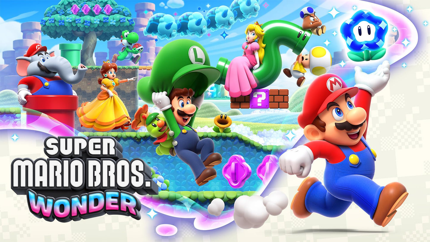 Super Mario Bros Wonder Nintendo Switch US Version