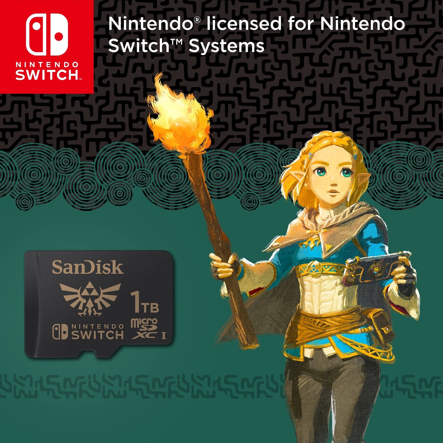 SanDisk 128GB microSDXC Card Licensed for Nintendo Switch