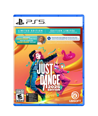 Just Dance 2025 Nintendo Switch Limited Edition Code In Box