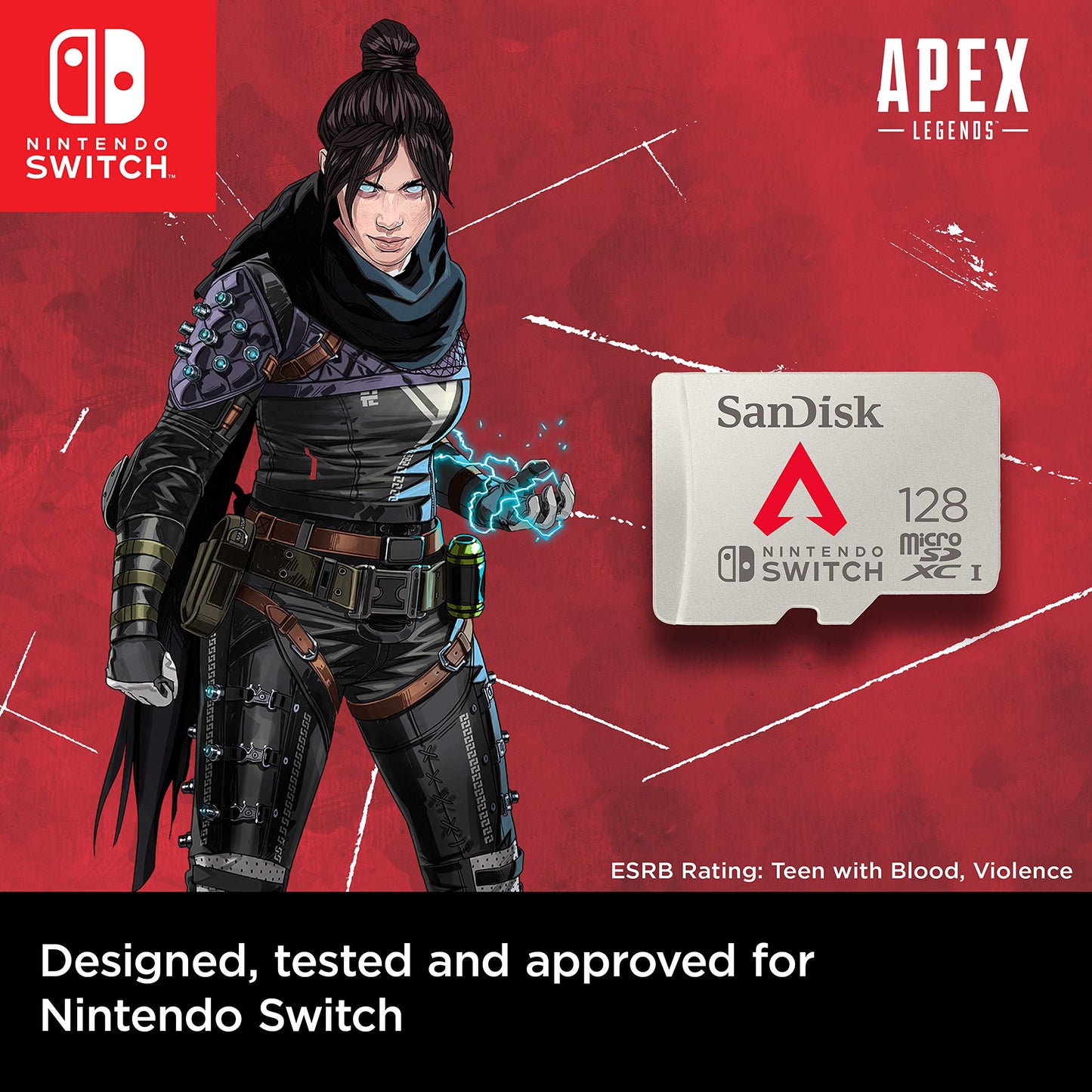 SanDisk 128GB microSDXC Card Licensed for Nintendo Switch