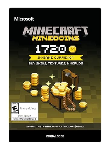 Minecraft MineCoins Pack 1720 Coins Digital Code